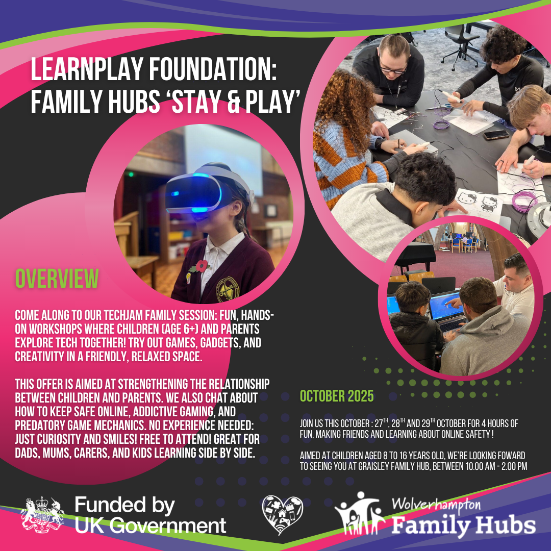 LearnPlay Foundation: Family Hubs 'Stay & Play